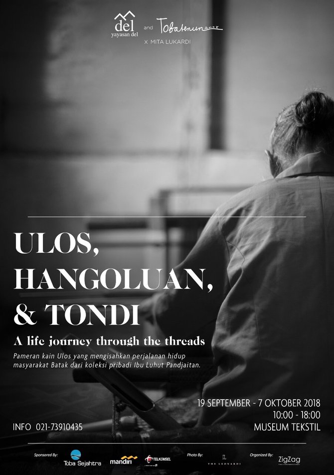 koleksi ulos tua langka akan dipamerkan di museum tekstil jakarta