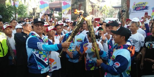 Api obor Asian Para Games bakal dibawa keliling tempat wisata di Bali