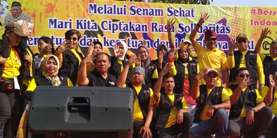 Rizal Mallarangeng ajak relawan GoJo sambut Pilpres 2019 dengan gembira