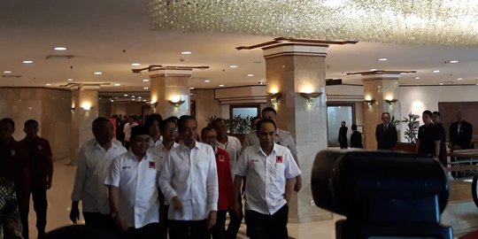 Hadiri Rakernas Projo, Jokowi beri arahan tertutup ke relawan