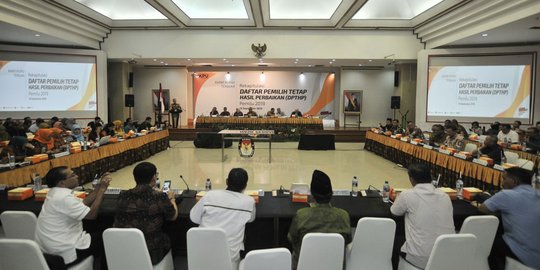 Beda dengan versi parpol, KPU sebut dugaan data pemilih ganda hanya 790 ribu
