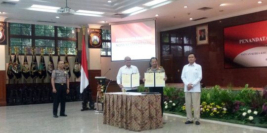 Polri teken MoU dengan SKK Migas dan BPH Migas