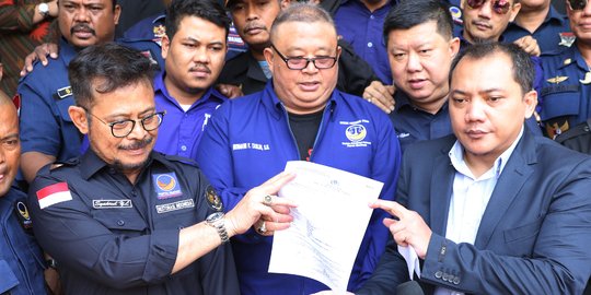 Partai Nasdem resmi laporkan Rizal Ramli ke polisi