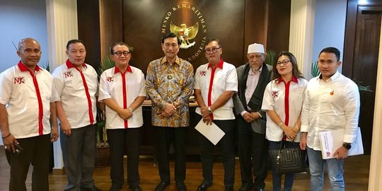 Luhut sampaikan kinerja Jokowi di depan relawan Nusantara