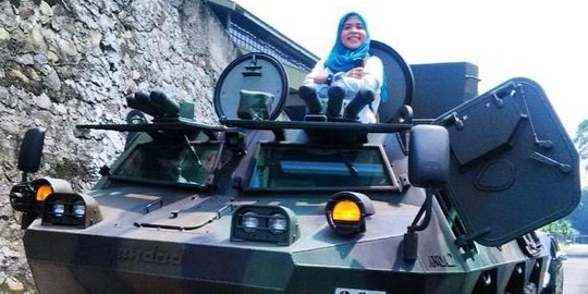 Kendaraan tempur buatan Pindad uji coba tenggak Solar campur minyak sawit