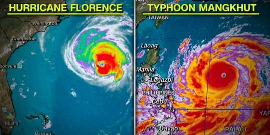 Imbas topan Mangkhut di Thailand, bocah tewas & tujuh orang hilang