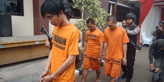 Terlibat aksi perampokan, 3 anggota geng motor XTC di Karawang diringkus polisi