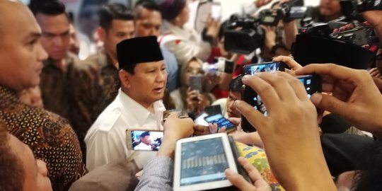 Soal nomor urut di Pilpres Prabowo sebut Kalau tidak 