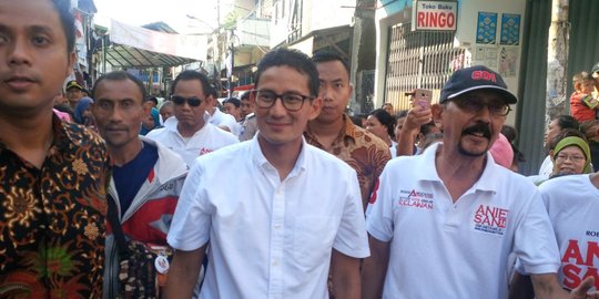 Cerita Sandiaga Uno dicurhati emak-emak, sampai ada yang nangis