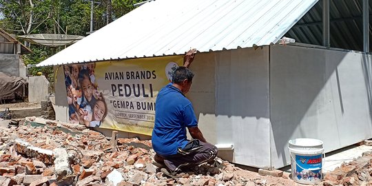 Gandeng Yayasan Dompet Dhuafa, Avian Brands ikut bangun kembali lombok