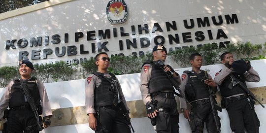 Cegah gesekan massa, pengamanan KPU diperketat saat undian nomor urut capres-cawapres