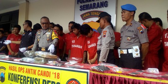 Kapolrestabes Semarang perintahkan anak buah tembak kepala pengedar narkoba