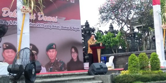 Meski tak jadi ketua timses, Gubernur Bali targetkan Jokowi menang 80 persen