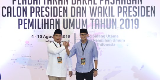 Jika Prabowo-Sandi dapat nomor 2, Gerindra bakal diuntungkan di Pemilu 2019