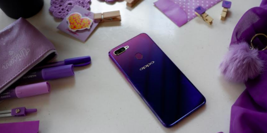 OPPO F9 rilis varian warna Starry Purple