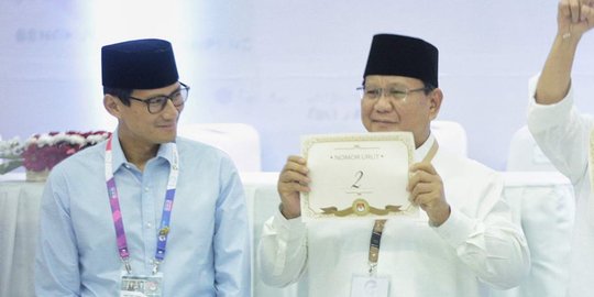 Hari Minggu, Prabowo-Sandi akan bertemu seluruh anggota Badan Pemenangan