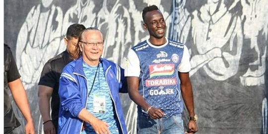 Makan Konate bertekad bobol gawang Persipura Jayapura