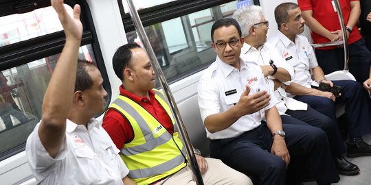 Gubernur Anies soal vandalisme MRT: Itu dibeli oleh uang pajak, mari jaga