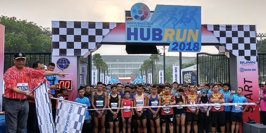 Sambut Hari Perhubungan Nasional, Kemenhub gelar lomba lari 10 km