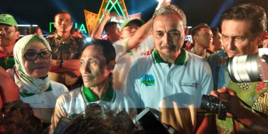 Pesan damai disampaikan dalam pembukaan Festival Pesona Danau Limboto 2018