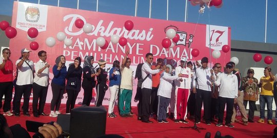 Kampanye damai Pemilu 2019, Sulsel tak ingin kembali masuk kategori zona rawan
