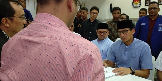 Dana awal kampanye Jokowi Rp11 M, Sandiaga sedih cuma punya Rp2 M