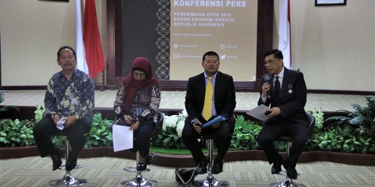 Bekraf buka 100 formasi lowongan CPNS 2018, ini syaratnya