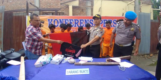 Belasan kali lakukan aksi begal, 9 anggota geng motor diamankan