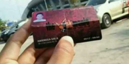 Sebelum dianiaya hingga meninggal, Haringga sempat foto tunjukkan KTA Jakmania