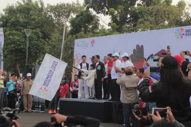 kemenko pmk sambut asian para games 2018