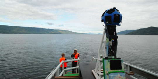 Danau Toba sekarang ada di Google Street View