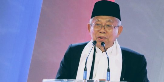 Ma'ruf Amin mau Indonesia bebas dari kesulitan ekonomi & konflik ideologis pada 2024