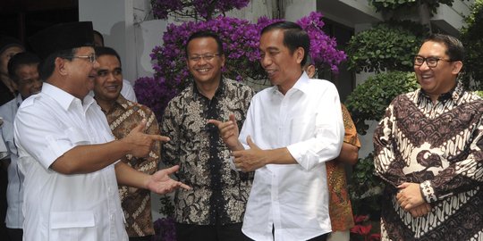 Inilah hasil 3 survei terbaru Jokowi vs Prabowo