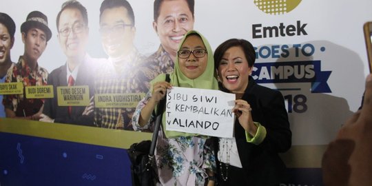 Emtek Goes to Campus 'didemo' penggemar Aliando Syarif