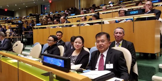 Di markas PBB New York, Wapres JK serukan dunia bersatu lawan penyakit TBC