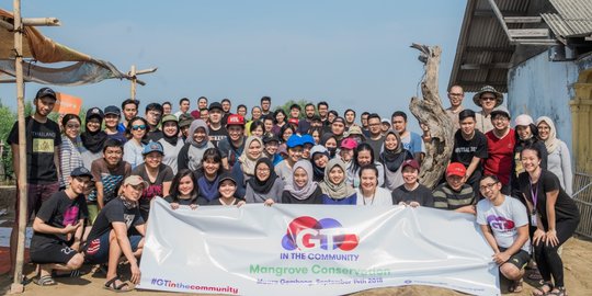 Cerita Grant Thornton peduli hutan mangrove di Desa Pantai Bahagia, Bekasi