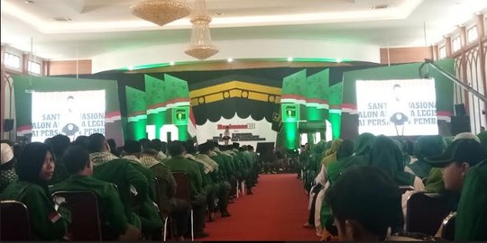 Jokowi hadiri Rapimnas PPP di Asrama Haji Pondok Gede