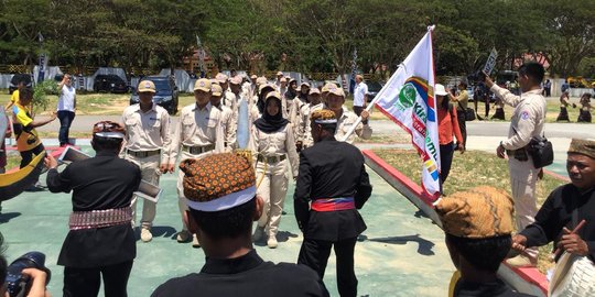 Peserta Kirab Pemuda bawa misi keberagaman di Kabupaten Pohuwatu