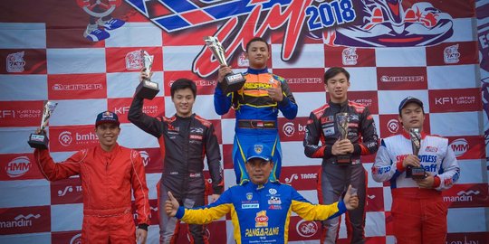 Pegokart asal Solo, Diptya Oktadewa, wakil Indonesia di Rok Final Italia