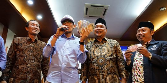Warga Surabaya sumbang Rp 500 ribu untuk dana kampanye Prabowo-Sandi