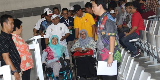 Mensos Agus Gumiwang cek kesiapan venue Asian Para Games 2018