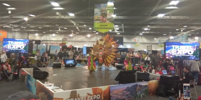 Booth Kemenpar terbesar, tarian Indonesia jadi perhatian Travel Expo Selandia Baru