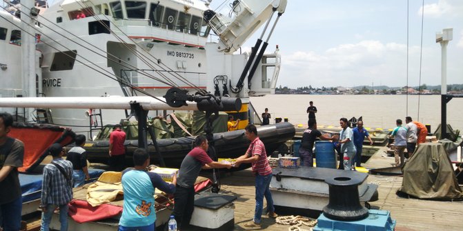Pengiriman bantuan logistik dari Kaltim untuk korban gempa Sulteng sempat tertunda
