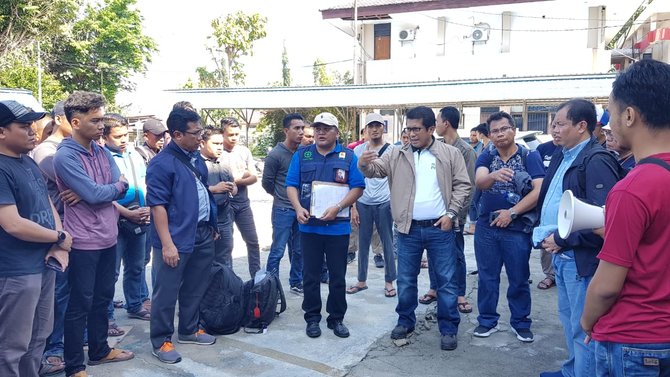 125 personil gabungan pln sulawesi tiba di palu