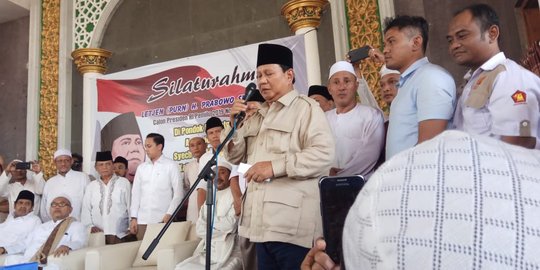 Prabowo: Kekayaan negara dinikmati segelintir elite, rakyat dibiarkan miskin