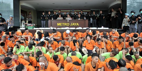 Polda Metro Jaya ringkus 539 tersangka dalam Operasi Nila 2018