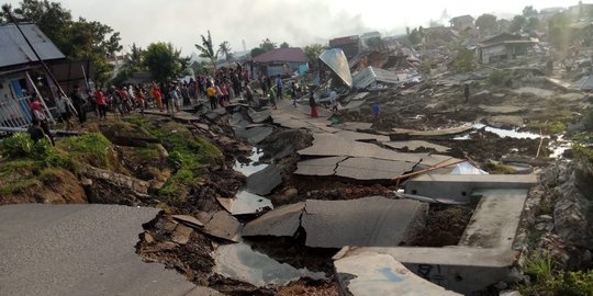 BNPB sebut ratusan rumah tenggelam lumpur pasca gempa & tsunami di Sulteng