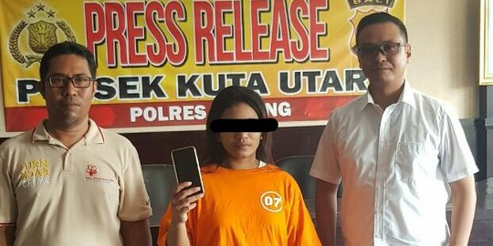 Ingin terlihat mewah, karyawan toko di Kuta curi handphone rekannya