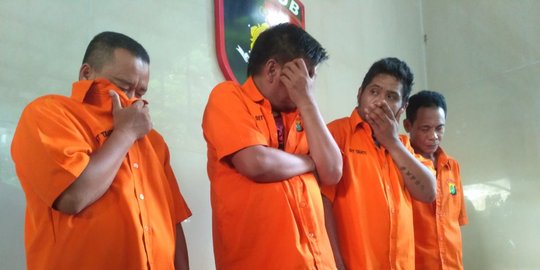 Usai bobol brankas, empat orang diamankan polisi