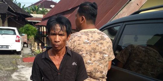 Minta uang tidak dikasih, Usman siram anak & istri dengan bensin